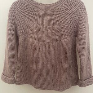 Zara 3-4 Years Girls Chunky Knit Jumper